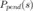 $P_{pend}(s)$