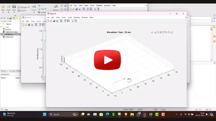 Modelling and Control of UAV using MATLAB simulink