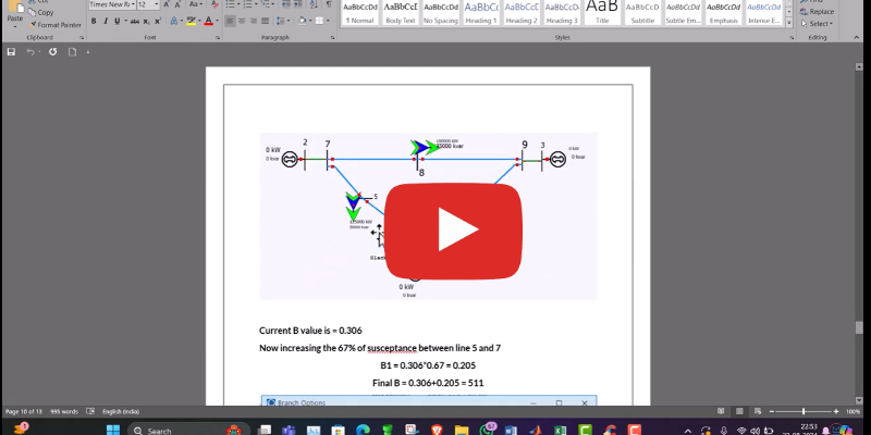 Power Flow Solution using Power World Simulator