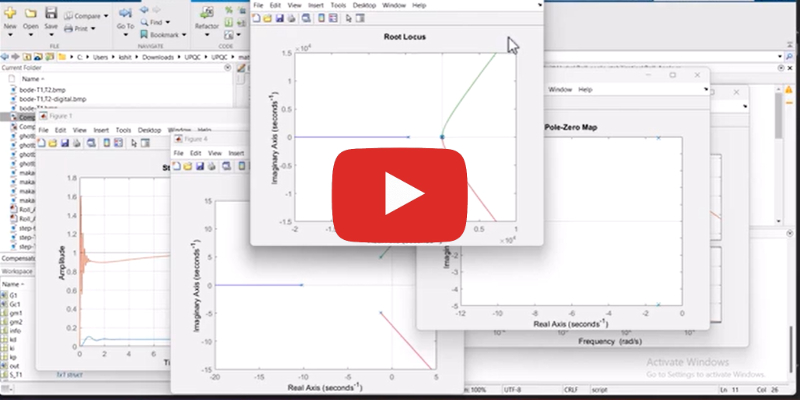 Roll angle stabilization using MATLAB Simulink