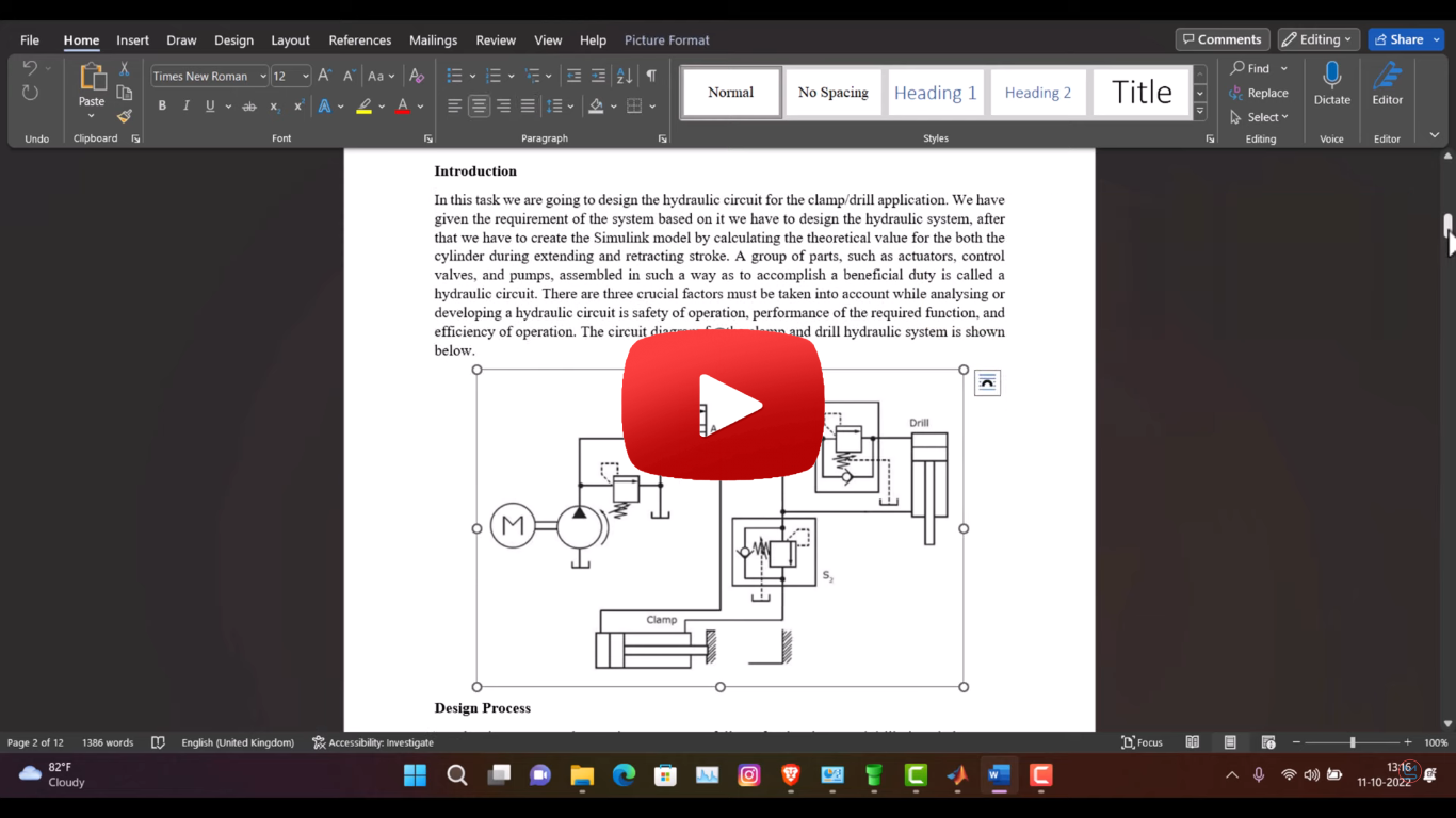 Simulation of drill/clamp using MATLAB