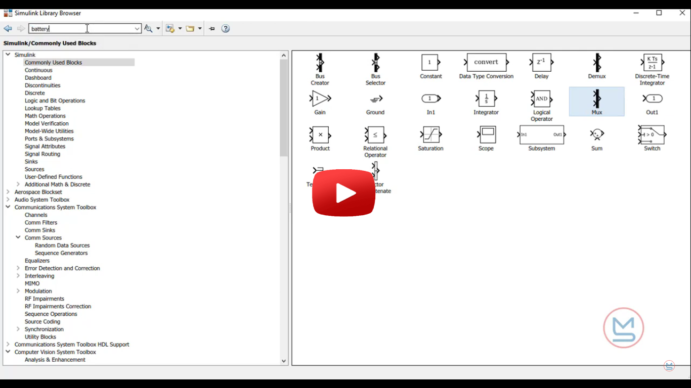 step by step designing battery power circuit with dc dc converter using matlab