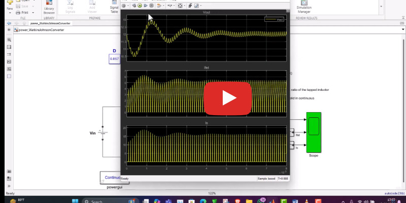 Watkins-Johnson Converter using MATLAB