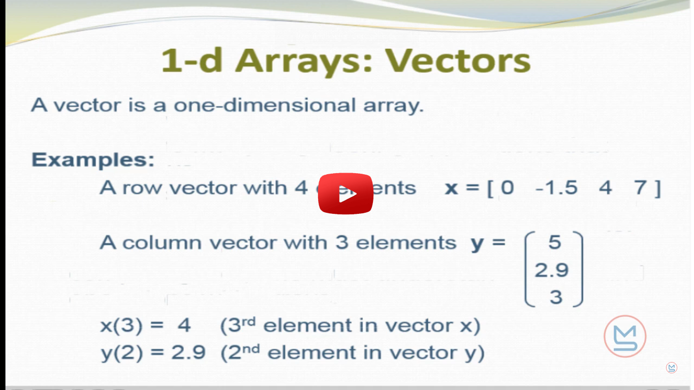 introduction to arrays part 2